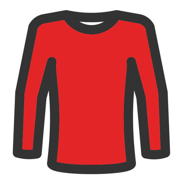 Farbe: Rot / Größe: XL
